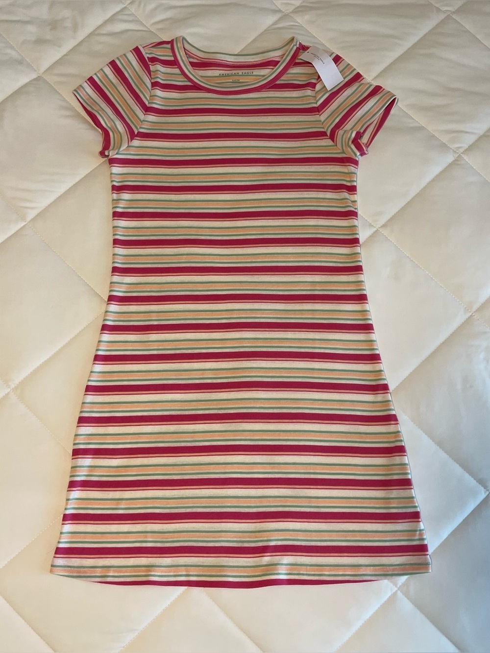 American Eagle Striped Mini Dress